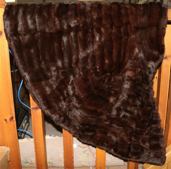 Squirrel stole, approx size 12